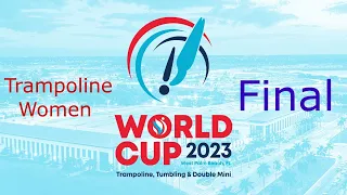 Trampoline Women Final - FIG Trampoline World Cup 2023, PALM BEACH, 03-05.08.2023