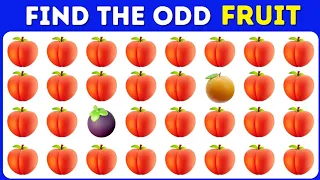 Find The Odd One Out Emoji || Find Odd Emoji Quiz || Junk Food Edition 🍔🍕🍩 || Odd Quizzes
