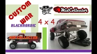 Custom War  Blacknordic1 Vs Mid Collector 4x4