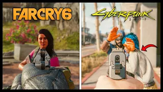 Far Cry 6 vs Cyberpunk 2077 - Physics Comparison