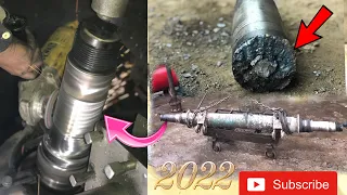 Fully Repairing Broken Rear Axle a Truck Trailers / Amazing technology process