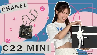 Chanel C22 Mini- Chiếc túi được săn lùng nhất của Chanel 2023 /Everything you need to know C22 Mini