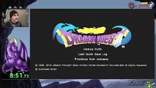 Dragon Quest I Speedrun Any% Former World Record 35:47
