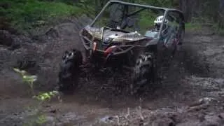 Can Am Maverick on ITP Mammoth Mayhems