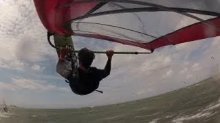 Better than Pozo: Windsurfing Scheveningen Holland with Go Pro rider Ronald Stout