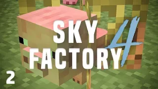 SkyFactory 4 Ep. 2 Animal Croppings + Supporter Server