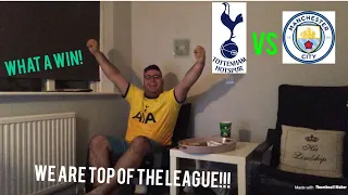 Tottenham vs Man City live reaction (we are top of the league!)