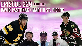 NHL Superstar David Pastrnak + Martin St. Pierre Stopped By The Podcast - Episode 329