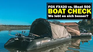 boatlife boat check Fox FX420 vs. iboat 500 Bootsangeln Karpfenangeln 2020