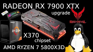 RYZEN 5800X3D и RADEON 7900XTX Red Devil - Upgrade компа на AM4 2017 года