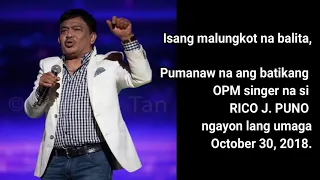 #toptrending Its showtime pay tribute to the formerTNT Hurado Rico J Puno.