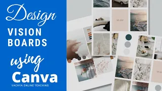 CREATE VISION BOARDS USING CANVA |HOW TO MAKE A VISION BOARD|THE LAW OF ATTRACTION |