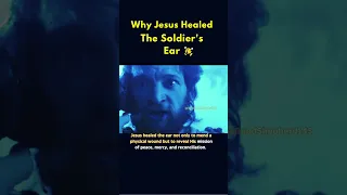 Why Jesus REALLY Healed The Soldier's Ear 🤯😱#shorts #youtube #catholic #jesus #miracle #fypシ