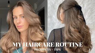 MY HAIRCARE ROUTINE - secrets for healthy, thicker, longer hair