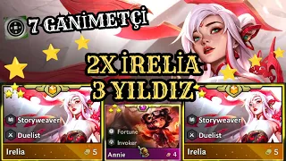 İrelia 3 Yıldız(2 Tane) • Annie 3 Yıldız • 250+ Ganimetçi Skoru • 7 Ganimetçi • TFT SET 11 #DERECELİ