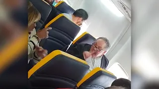 Man goes on racist rant on Ryanair flight