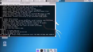 Лабораторная №3 Сканирование сетей в Линукс Кали/ Network scanning on Linux Kali