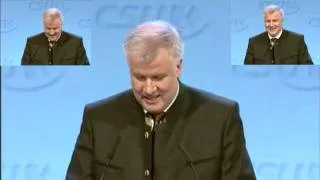 Seehofer und seine Widersprüche