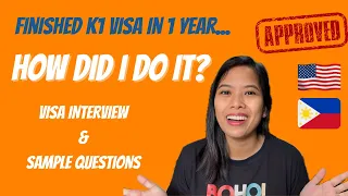 K1 VISA November 2023 |My Interview Experience at US Embassy Manila PH | Approved!!!