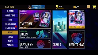 Opening my 5th daily login pack in NBA 2k mobile! Episode 293 *ONYX*