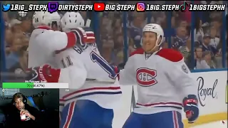 Big Steph Reacts To Filthiest NHL Ankle Breakers Of All Time!