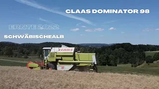 Claas Dominator 98 beim Weizen🌾 Dreschen | Ernte 2022