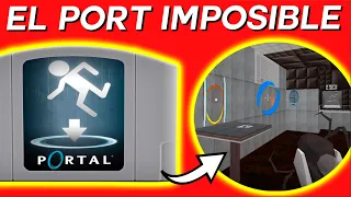 PORTAL en Nintendo 64 NO DEBERIA EXISTIR (pero lo hace)