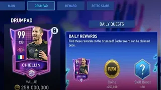 Fifa Mobile - Did U get Giorgio Chiellini (Neon Nights Drumpad)