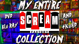 My Entire SCREAM FACTORY Collection | Dvd Blu ray and 4k UHD