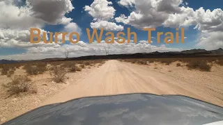 Burro Wash, NV 4x4 trail