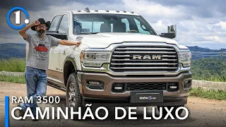 RAM 3500: COMO É A PICAPE COM MOTOR DE CAMINHÃO E JEITO DE CARRO DE LUXO