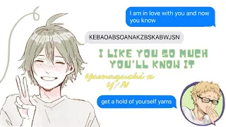 Yamaguchi x Y/N | I like you so much you’ll know it | Haikyuu Lyrics Prank