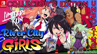 RIVER CITY GIRLS Collector's Edition - #45 Limited Run Games Nintendo Switch Unboxing