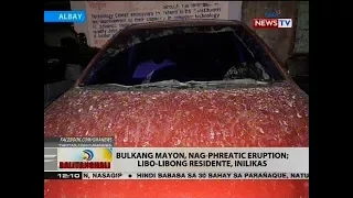 BT: Bulkang Mayon, nag-phreatic eruption; libo-libong residente, inilikas