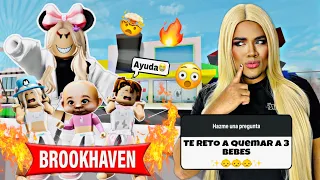 CUMPLIENDO RETOS TURBIOS en BROOKHAVEN 😱😂 ROBLOX || MIA PLUMONES