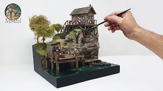 Building a "Fisherman's Haven"  1/48 scale | DIORAMA TUTORIAL