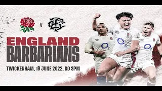 LIVE: ENGLAND Vs BARBARIANS - Alternative Commentary