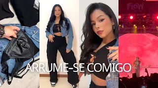 GRWM: ARRUME-SE COMIGO PARA SHOW DE TRAP | make, look e acessórios