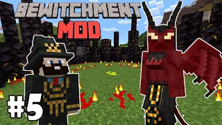 I Summoned a DEMON in Minecraft Hardcore | Bewitchment Mod | Ep. 5