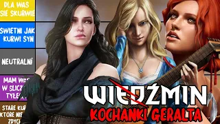 RANKING KOCHANEK GERALTA W SERII WIEDŹMIN!