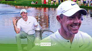 Rory McIlroy reacts to HISTORIC FOURTH Dubai Classic victory ⛳