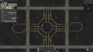 How trains in a roundabout can crash into its self - Factorio