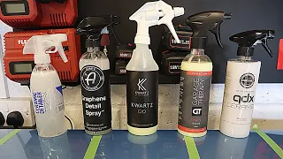 Best Ceramic spray coating for Detailing a Car | Ceramic Detailer Shootout