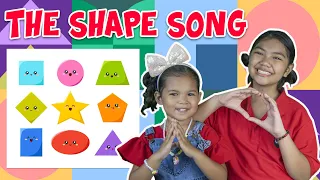 THE SHAPE SONG with Actions and Lyrics I NURSERY RHYMES I ACTION SONG FOR KIDS