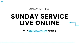 NewLife Church Online - Sunday 13th February 2022 (Shane Willard)