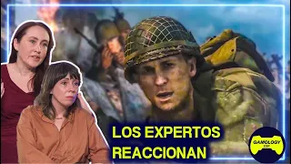 Historiadoras REACCIONAN a Omaha Beach de Call of Duty WWII | Los Expertos Reaccionan