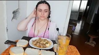 MUKBANG || ASMR || გემრიელი სადილი || KETA NOVA