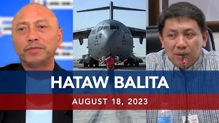 UNTV: HATAW BALITA | August 18, 2023