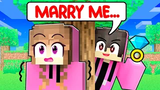 Getting MARRIED to a CRAZY FANBOY in Minecraft!