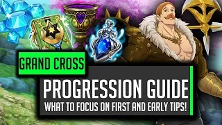 How To Farm SSR Pendants! Early Hero Progression Guide! - [SDSGC] Seven Deadly Sins Grand Cross